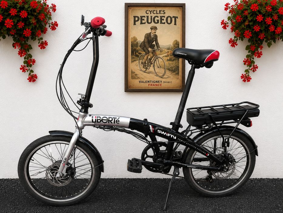 Bicicleta electrica pliabila 36v