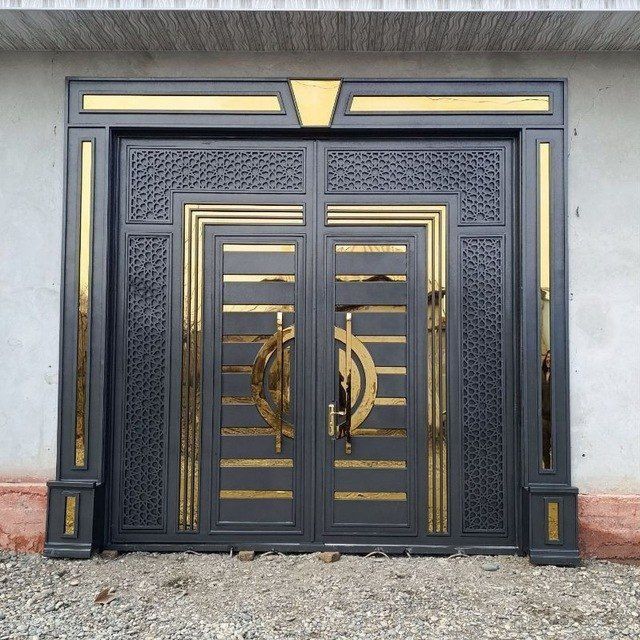 Darvoza temir eshik rishotka  naves yasaymiz svarka xizmati.  Buxoro G