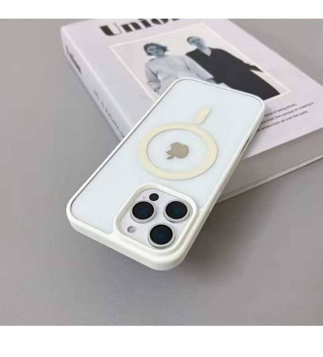 Husa Magsafe Hard Margine Colorata - Iphone 14/15/16e/16/PRO/MAX