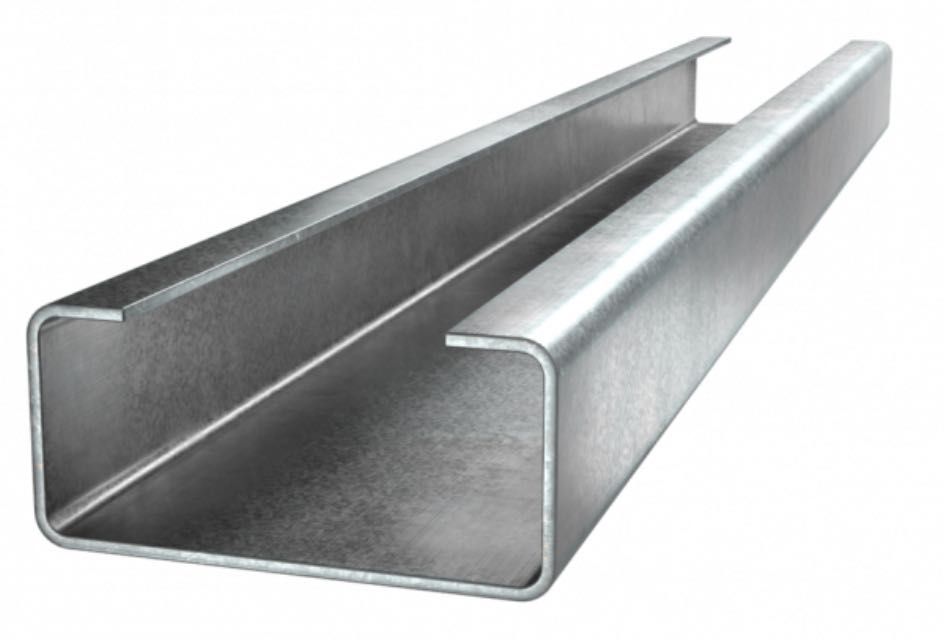 С-образный профиль 40*140*1мм | П-образный профиль | Оцинкованный | 3м
