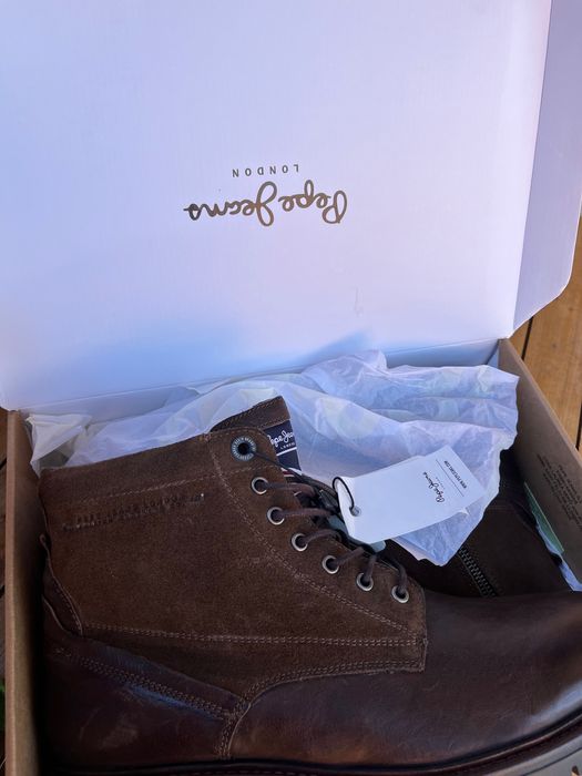 Super oferta!! Ghete piele  naturala,NOI, , Pepe Jeans!