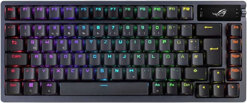 Tastatura ASUS ROG Azoth RGB 75% Wireless , OLED