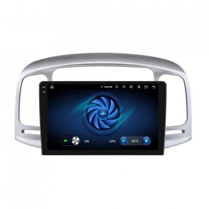 Navigatie Dedicata Hyundai Accent (2007-2012) 9Inch, WiFi, Carplay