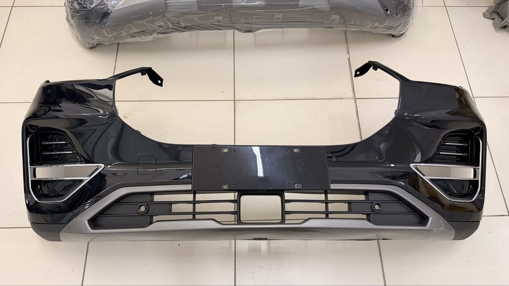 Chery tiggo 8pro бампер в сборе черный