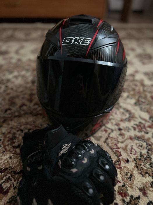 Шлем для мото новый