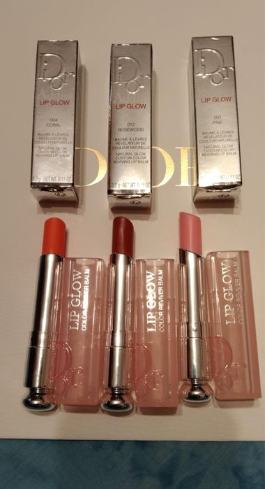 Комплект и балсами за усти  dior addict