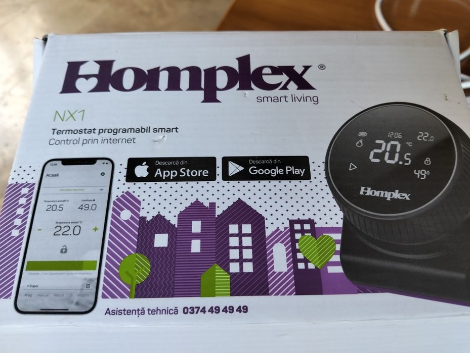 Termostat homplex nx1