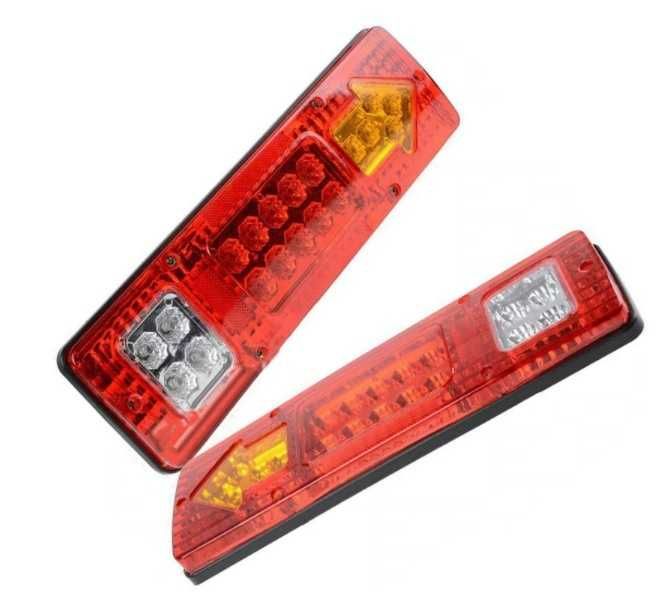 LED стопове със стрелки, стоп светлина с мигач за камион влекач тир