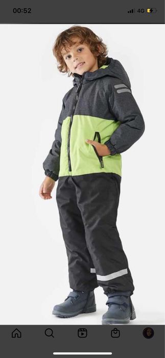 Детский зимний комбинезон