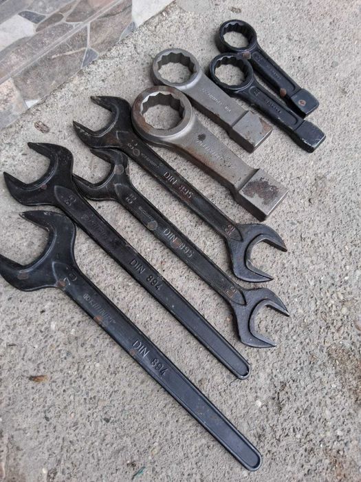 Vand chei fixe si inelare de soc (chei de bataie)