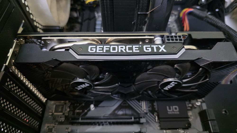 Видеокарта Palit 1660 super GDDR6 6GB.Возможен обмен. Доставка.