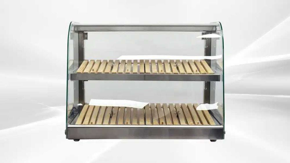 Демонстрационна витрина неутрална 100 литра 2 нива ZW-100R, ZW-150R