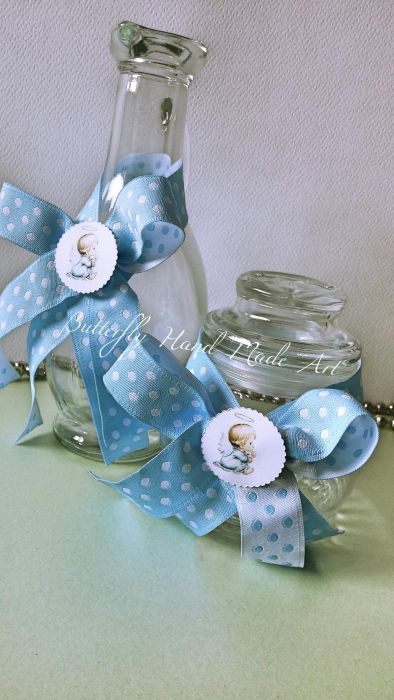 Комплект за кръщене,покани,украса за кръщене, артикули за кръщене