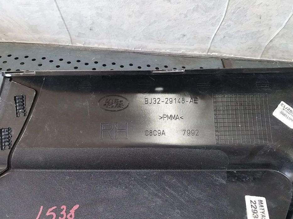 Ornament trim stalp dreapta spate land rover range rover evoque l538 bj3229148ae