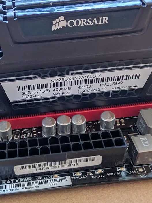 RAM 16gb DDR3 1600mhz