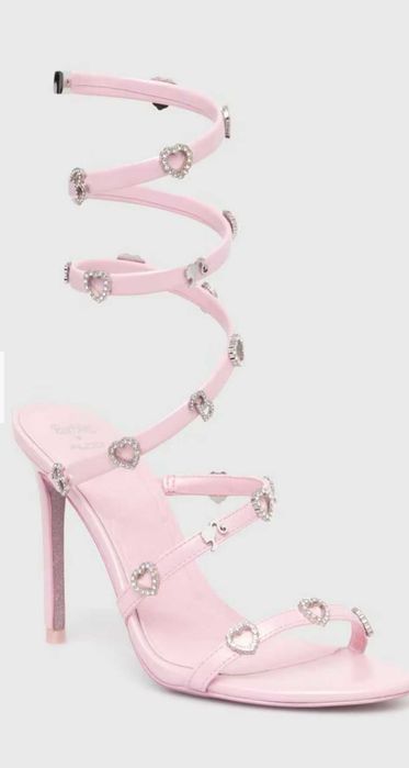 Barbie Runway Sandale cu toc ALDO- light pink EU 40