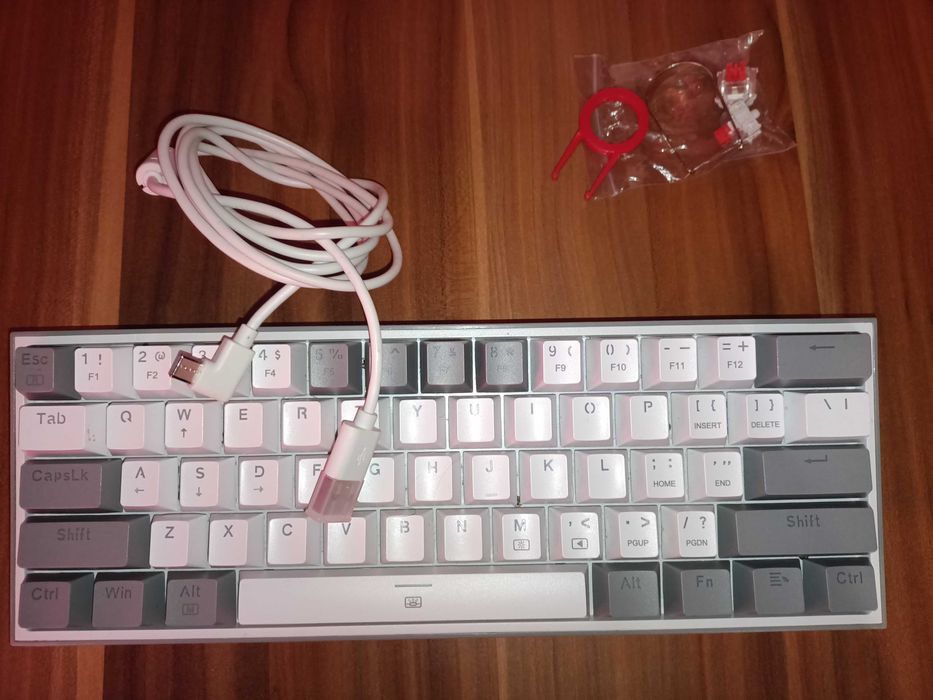 Tastatura gaming mecanica 60% Redragon RD-S131, red switch