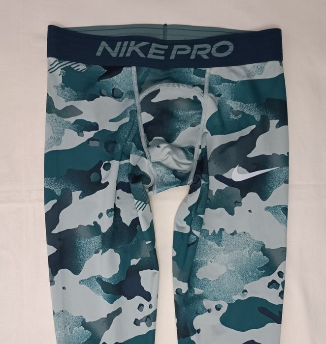 Nike PRO DRI-FIT Camouflage Tight Fit оригинален клин M Найк спорт