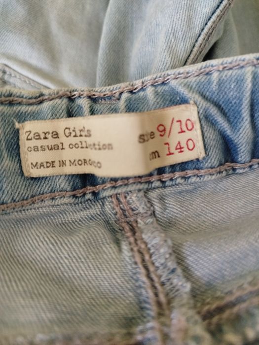 Blugi Zara fete 9-10 ani