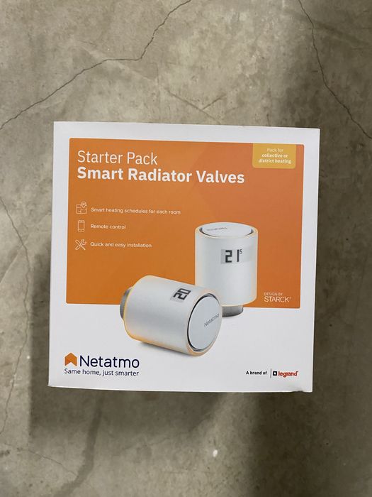 Термоглави и управление Legrand Netatmo