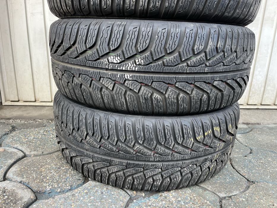 4 anvelope iarna 225/60 R16, Uniroyal! 6-7mm profil ramas! DOT 2019!