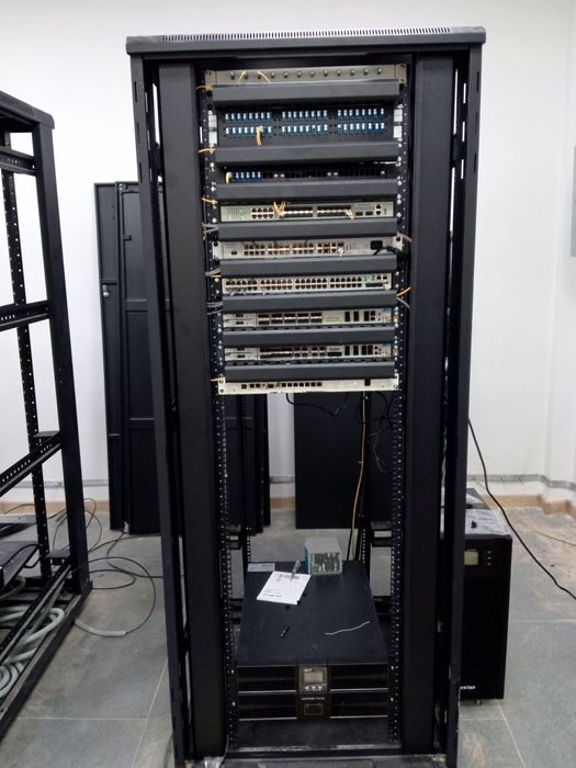 Пожарная сигнализация Болид, IP тел, сварка оптоволокна,