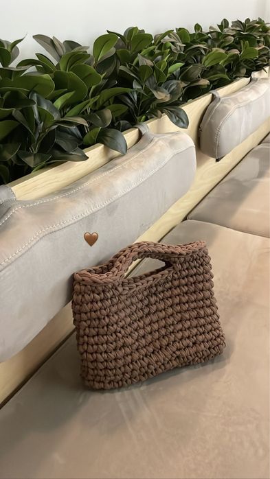 Вязаные сумки все по 5000тг