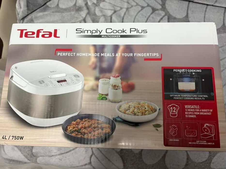 Multicooker Tefal Simply Cook Plus 4L 750W -  Nou/Sigilat