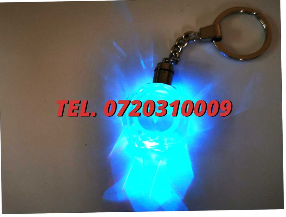 Promotie Breloc Din Sticla Led 6 Culori Mazda