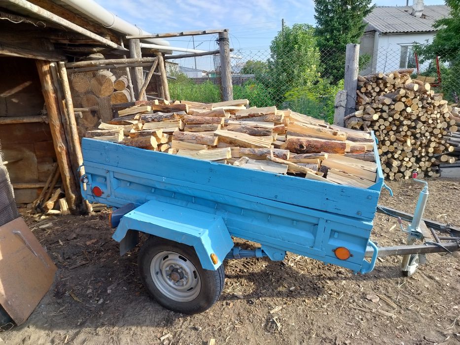 Дрова сухие рубленые колотые