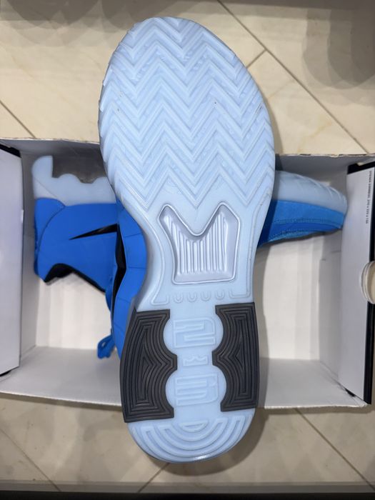 Баскетболни обувки Nike LeBron Witness 9 “Photo Blue Bleached Turquoise” - размер 49.5, 50.5