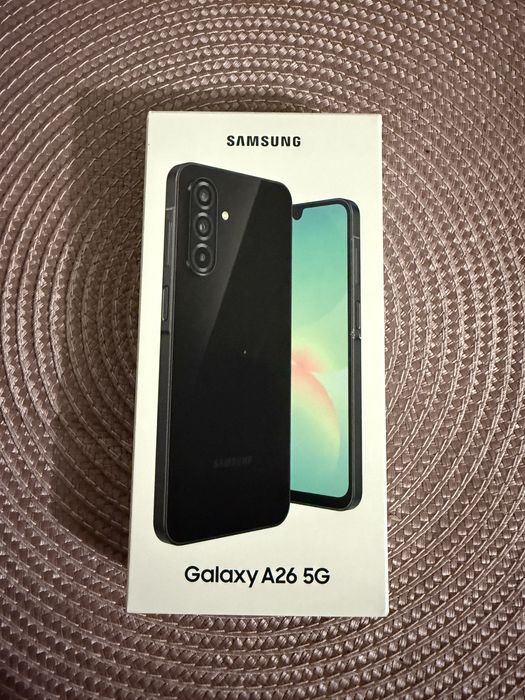 Telefon mobil Samsung Galaxy A26, Dual SIM, 6GB  RAM, 128GB, 5G, Black,sigilat.