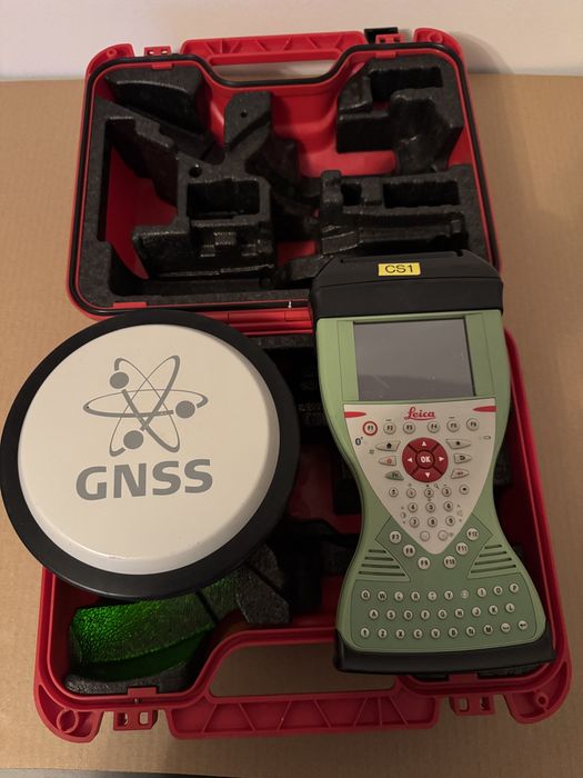 Leica GPS GS14  cu  CS10