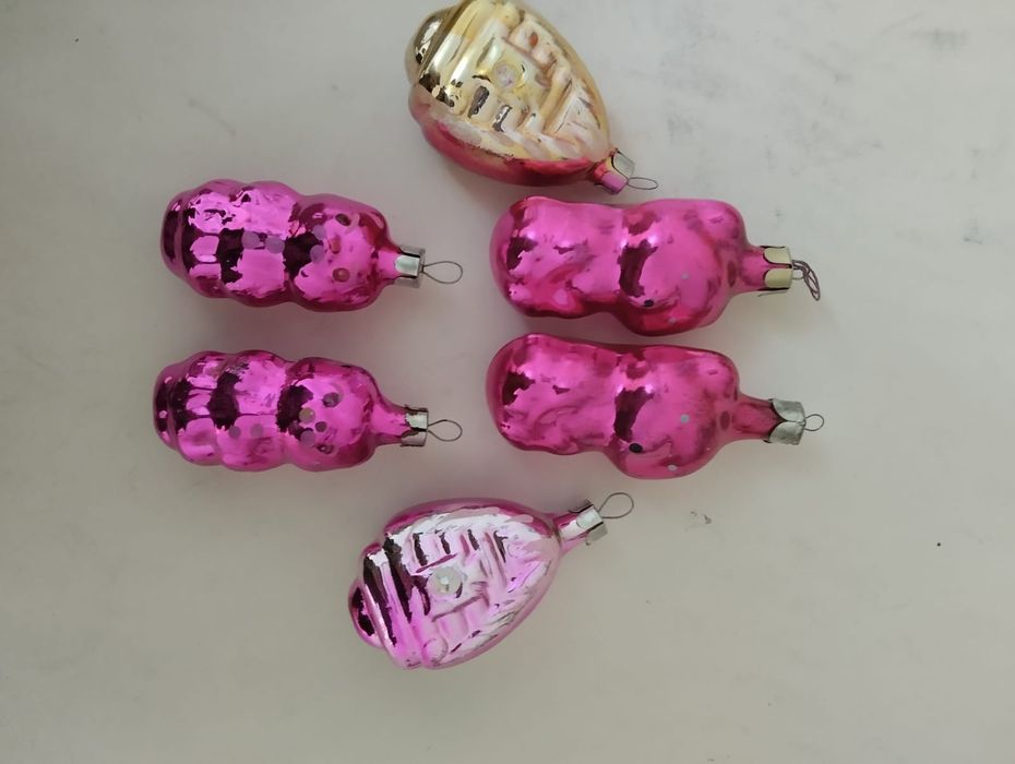 Ёлочные игрушки советские