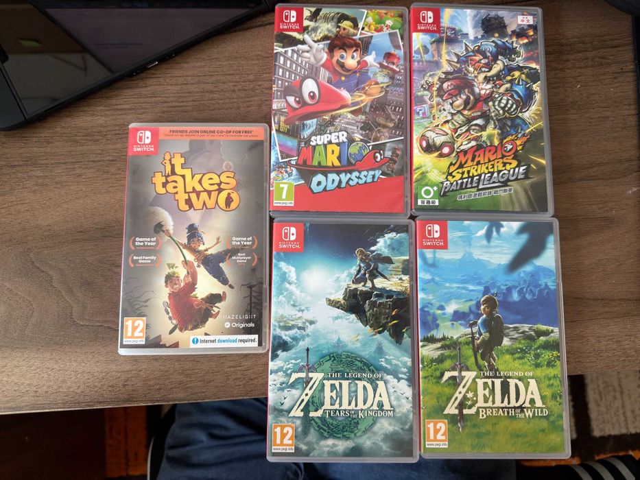 Конзола Nintendo Switch 2 + 5 игри и аксесоари
