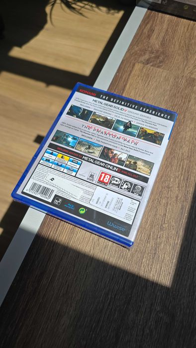PS4 Metal Gear Solid V Ground Zeroes + The Phantom Pain - Неразопакована