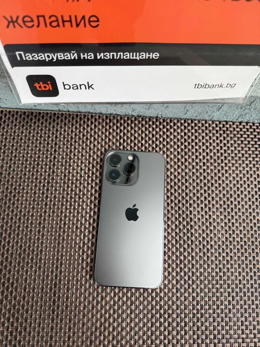 Като нов! 256gb! iPhone 13 Pro Лизинг от 26лв/мес graphite графит