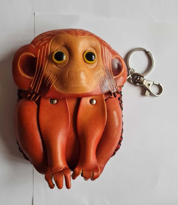 Portofel din piele - MAIMUȚĂ