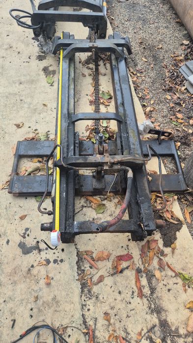 Catarg braț lift încărcător furci lame suport placă translatie