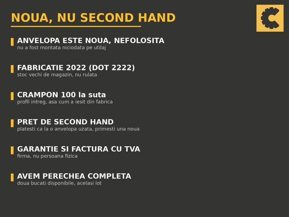 Cauciucuri 380/90R50 Taurus Anvelope NOUA 2022 la PRET de SECOND