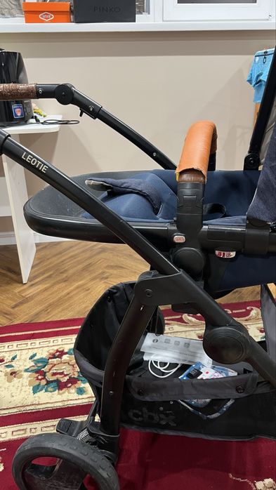 Коляска Cybex Leotie Lux 2 в 1 (синяя)