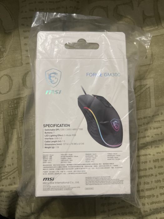 Мышь MSI FORGE GM300 проводная