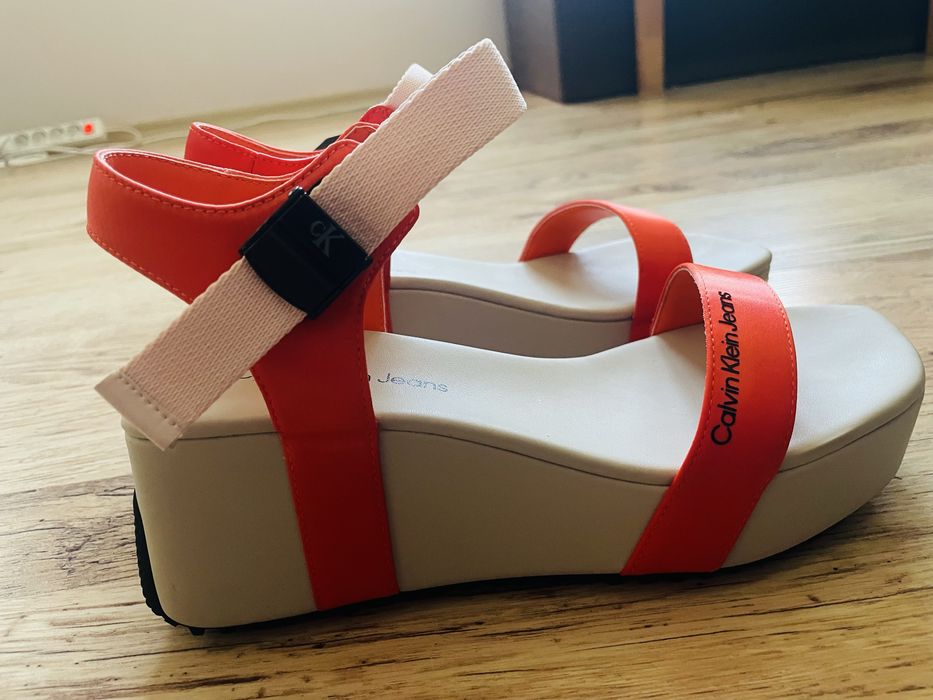 Дамски оригинлни сандали Calvin Klein Jeans