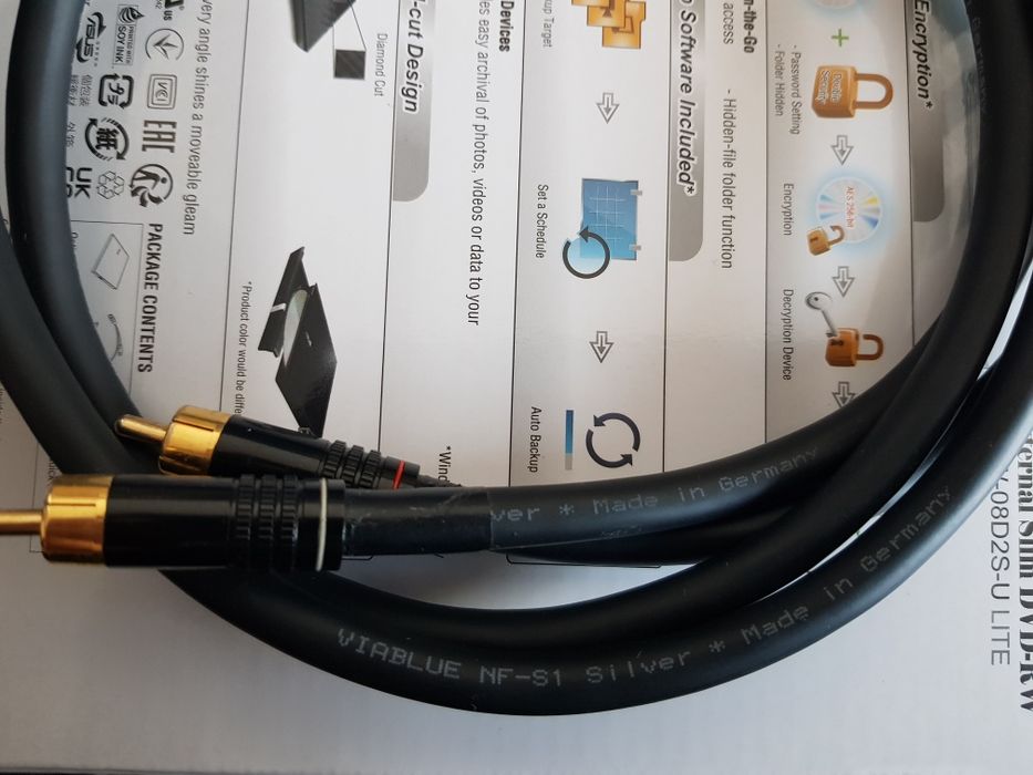 Cabluri RCA Viablue NF-S1 Silver si Canare L-4e6s