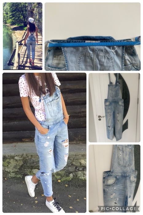 Дънков гащеризон Zara