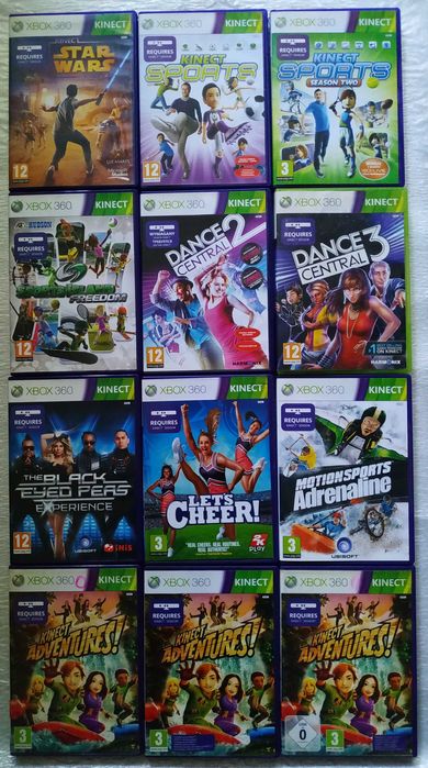 Игры Xbox 360 для Kinect