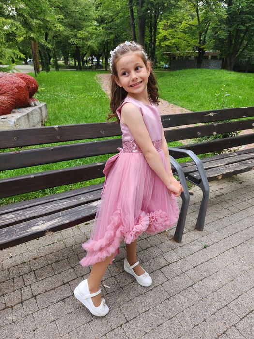 Детска рокля за 7г