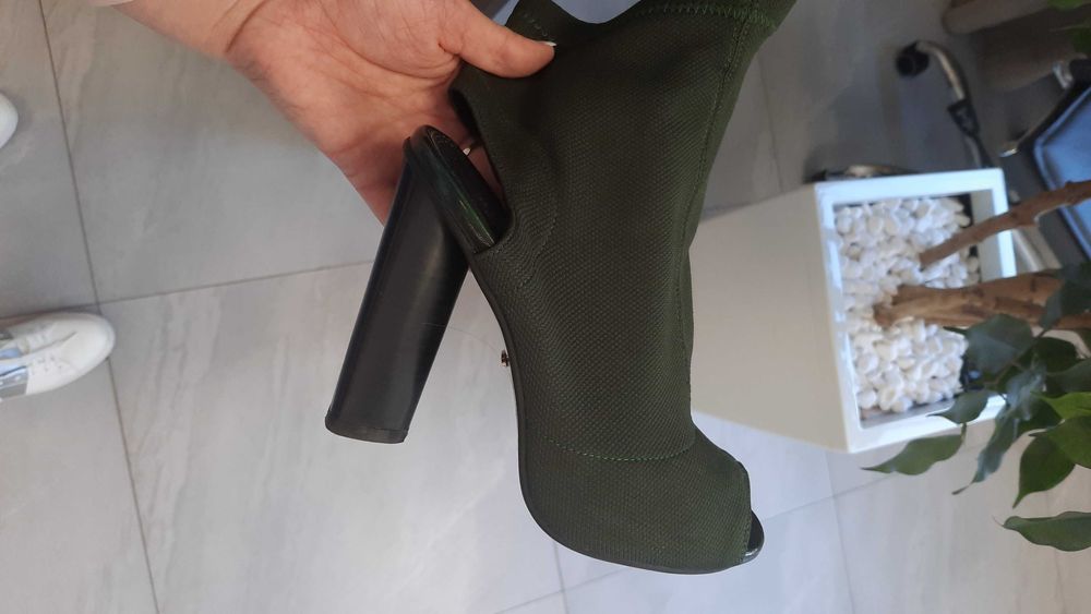 Сапоги сапожки кожа