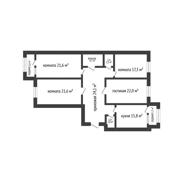 Батыс 4 ка 134м кв