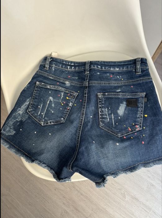 Къси дънкови панталони Pause Bershka Stradivarius